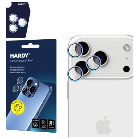 Ochrona na obiektyw aparatu 3MK HARDY Lens Protection Pro do Apple iPhone 17 Pro / 17 Pro Max wielokolorowy