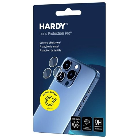 Ochrona na obiektyw aparatu 3MK HARDY Lens Protection Pro do Apple iPhone 17 Pro / 17 Pro Max wielokolorowy