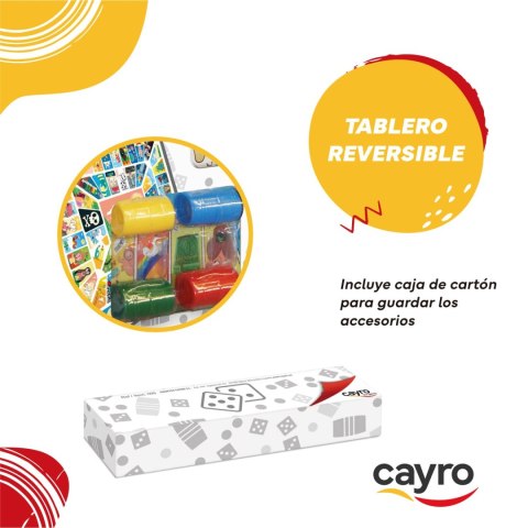 Deska Parcheesi Cayro Wielokolorowy 250 g
