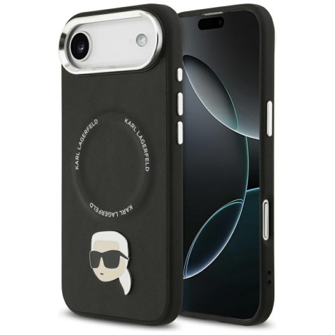 Etui Karl Lagerfeld Karl Pin MagSafe do iPhone Air czarny