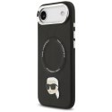 Etui Karl Lagerfeld Karl Pin MagSafe do iPhone Air czarny