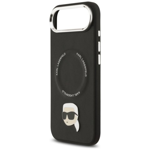 Etui Karl Lagerfeld Karl Pin MagSafe do iPhone Air czarny