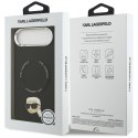 Etui Karl Lagerfeld Karl Pin MagSafe do iPhone Air czarny