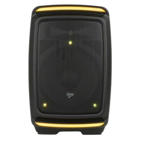 V-TONE OrionX 14 ACCU - Kolumna aktywna akumulatorowa czarna, Bluetooth, TWS, USB, AUX, FM, DSP, wysuwana rączka, kółka transpor