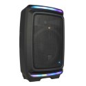 V-TONE OrionX 14 ACCU - Kolumna aktywna akumulatorowa czarna, Bluetooth, TWS, USB, AUX, FM, DSP, wysuwana rączka, kółka transpor