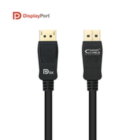Kabel DisplayPort NANOCABLE 10.15.2502 Czarny 2 m HDR 8K Ultra HD