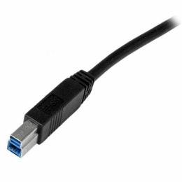 Kabel USB A na USB B Startech USB3CAB2M Czarny 2 m