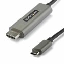 Kabel USB-C na HDMI Startech CDP2HDMM1MH Szary 1 m
