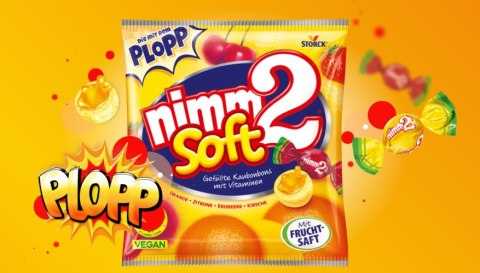Nimm 2 soft Wypełnione Sokiem Owocowym i Witaminami 195 g