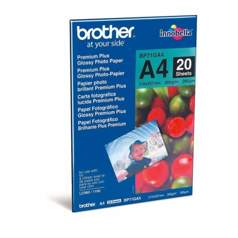 Błyszczący Papier Fotograficzny Brother BP71GA4 A4
