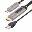 Kabel USB Startech 145B-USBC-HDMI4K-AOC Czarny