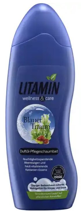 Litamin Wellness & Care Blauer Traum Płyn do Kąpieli 750 ml