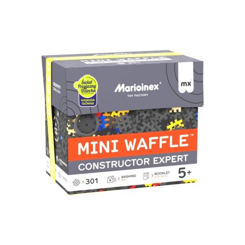 MARIOINEX Klocki Mini Waffle Konstruktor Expert, 301 elementów
