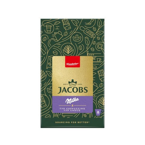 Jacobs Cappuccino Choco Milka w Saszetkach 8x15,8g