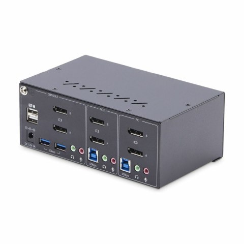 Kabel USB Startech P2DD46A2-KVM-SWITCH Czarny