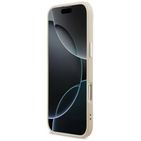 Etui Karl Lagerfeld Karl & Choupette Pins MagSafe do iPhone Air beżowy