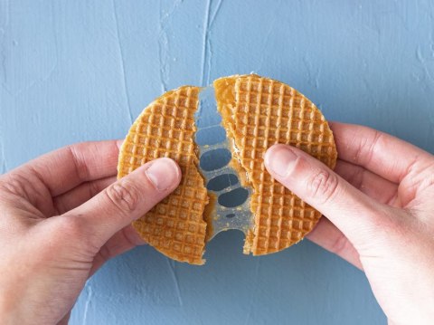 Jeden Tag Ciastka Holenderskie na Kawę Karmelowe 400 g