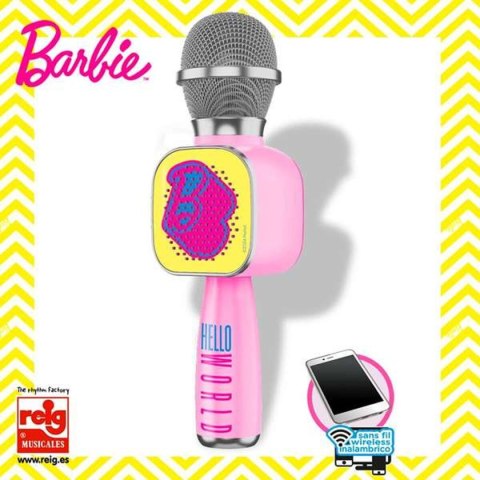 Mikrofonem Karaoke Barbie