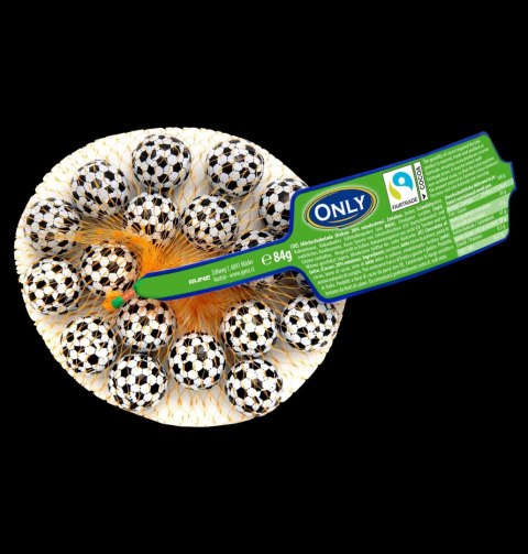 Only Soccerballs Piłki Nożne z Czekolady Mlecznej 84 g