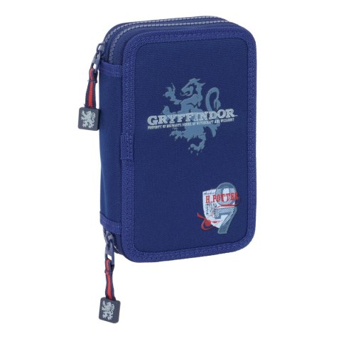 Piórnik Podwójny Harry Potter Captain Granatowy 12.5 x 19.5 x 4 cm Piórnik Podwójny 29 Części