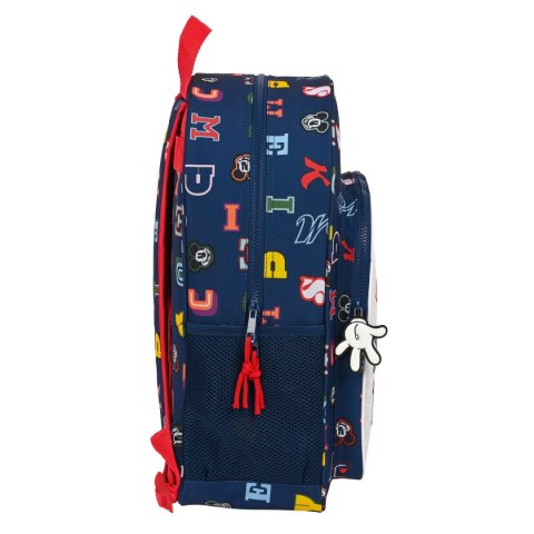 Plecak szkolny Mickey Mouse Clubhouse Only one Granatowy 33 x 42 x 14 cm