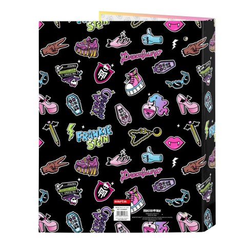 Segregator Monster High Creep Czarny A4 26.5 x 33 x 4 cm