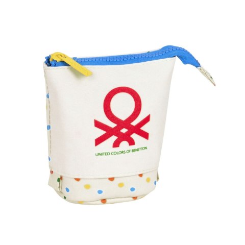 Stojące etui na akcesoria Benetton Topitos Biały (8 x 19 x 6 cm)