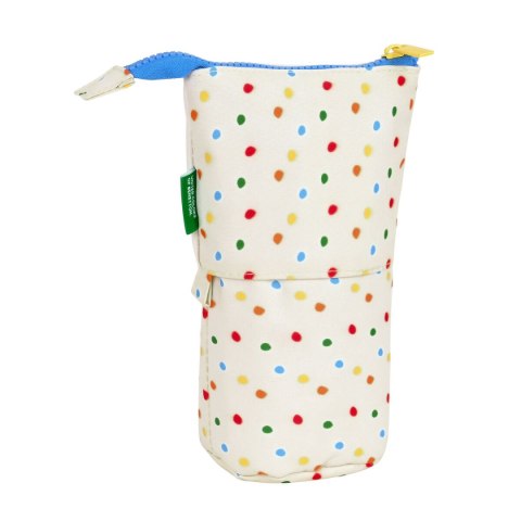 Stojące etui na akcesoria Benetton Topitos Biały (8 x 19 x 6 cm)