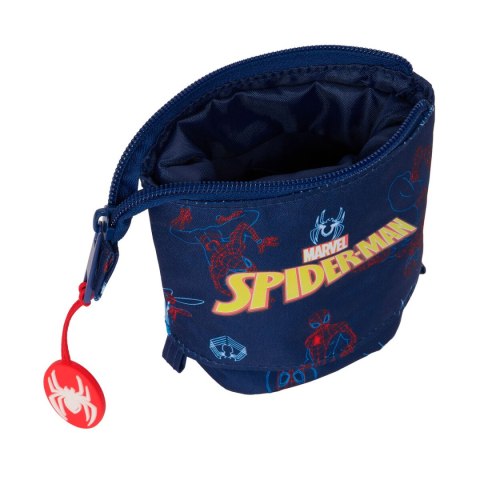 Stojące etui na akcesoria Spider-Man Neon Granatowy 8 x 19 x 6 cm