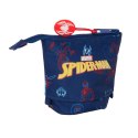 Stojące etui na akcesoria Spider-Man Neon Granatowy 8 x 19 x 6 cm