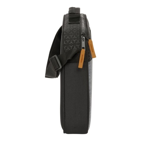 Torba szkolna BlackFit8 Old school Czarny Szary 38 x 28 x 6 cm