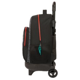 Torba szkolna z kółkami My Hero Academia Czarny 33 x 45 x 22 cm