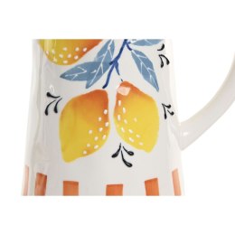 Kryztałowa butelka Home ESPRIT Żółty Niebieski Biały Dolomite Cytrynowa Pomarańczowy Śródziemnomorski 750 ml