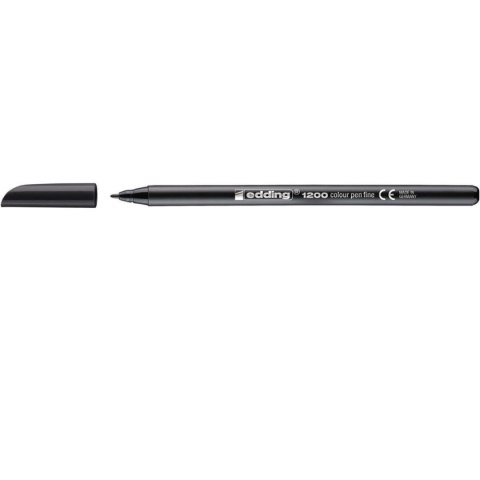 Mazaki Edding 1200 Czarny (10 Sztuk)