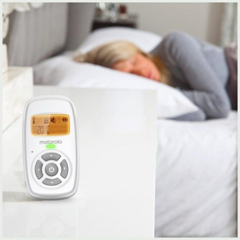 Niania elektroniczna Motorola AM24 Audio biały