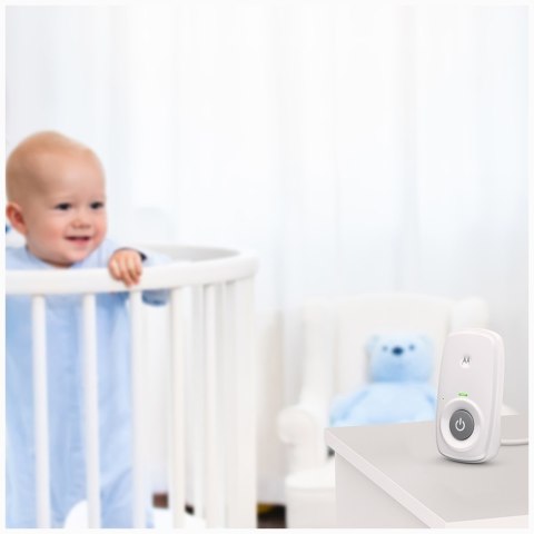 Niania elektroniczna Motorola AM24 Audio biały