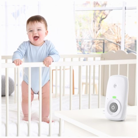 Niania elektroniczna Motorola AM24 Audio biały