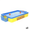 Stół do Gry Hockey Pac-Man 42 X 7,5 X 23 CM (2 Sztuk)