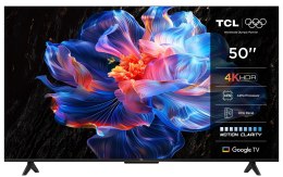 Telewizor TCL 50P69K LED 50'' 4K Ultra HD Google TV Dolby Digital DVB-T2 Czarny