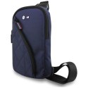 Torebka na telefon BMW Nylon Pocket&Metal Logo Crossbody granatowy