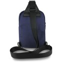 Torebka na telefon BMW Nylon Pocket&Metal Logo Crossbody granatowy