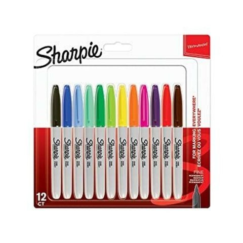 Zestaw markerów Sharpie 2065404 Wielokolorowy 1 mm 12 Części