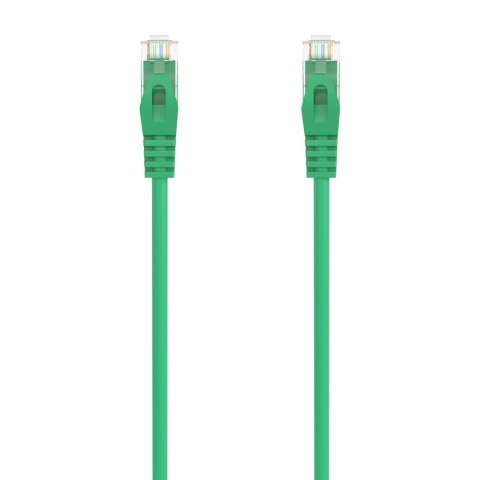 Kabel RJ45 Kategoria 6 UTP Sztywny Aisens A145-0583 Kolor Zielony 3 m