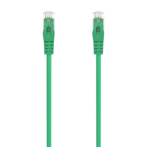 Kabel RJ45 Kategoria 6 UTP Sztywny Aisens A145-0583 Kolor Zielony 3 m
