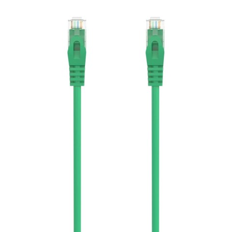 Kabel RJ45 Kategoria 6 UTP Sztywny Aisens A145-0583 Kolor Zielony 3 m