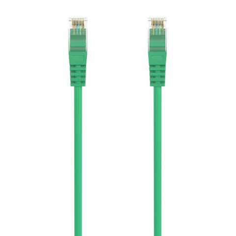 Kabel RJ45 Kategoria 6 UTP Sztywny Aisens A145-0583 Kolor Zielony 3 m