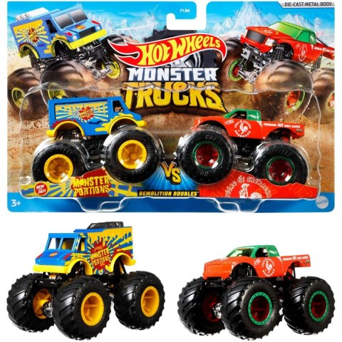 Monster Truck Hot Wheels Demolition Doubles 2 Sztuk