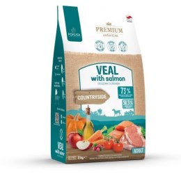 Pokusa Premium Selection cielęcina z łososiem 3kg
