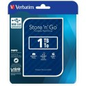 Dysk zewnętrzny Verbatim Store n Go USB 3.0 HDD 1TB niebieski 53200
