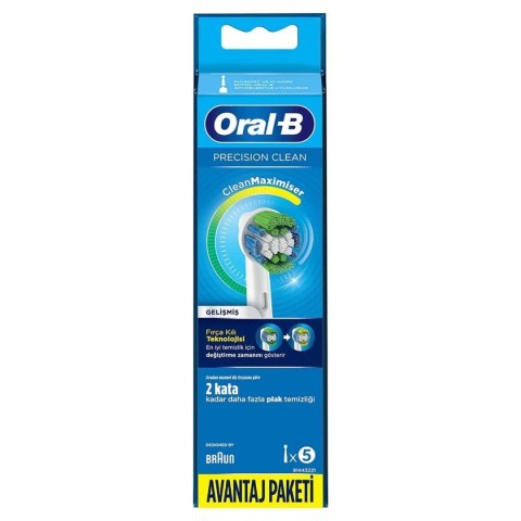 Główka do Szczoteczki do Zębów Oral-B Precision Clean 80339350 Niebieski 4 Sztuk
